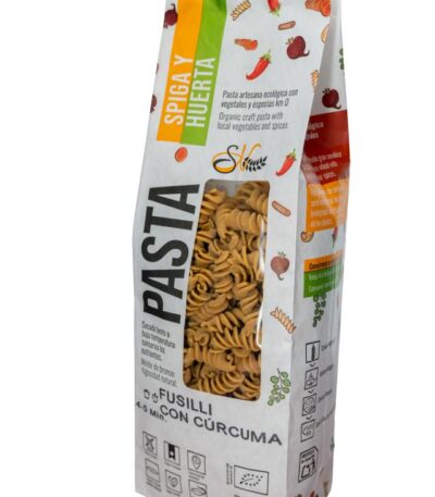 Fusilli Cúrcuma Km0 Eco paquete 400 g