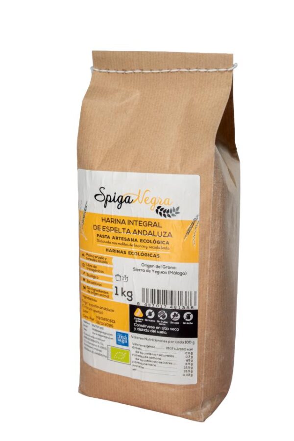 Harina Int  de ESPELTA Eco paq 1 kg