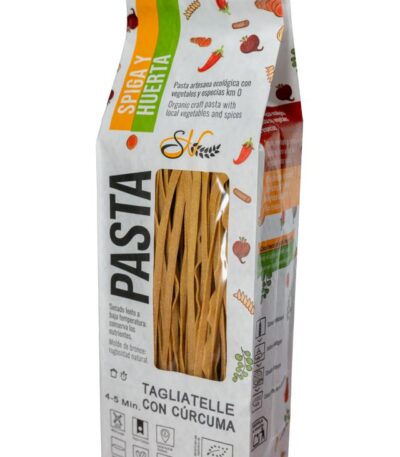 Tagliatelle Cúrcuma Km0 Eco paquete 400 g
