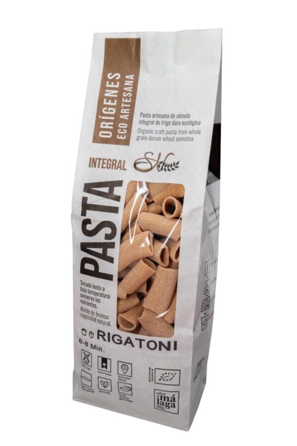 Rigatoni Integral Orígenes Eco 400 g