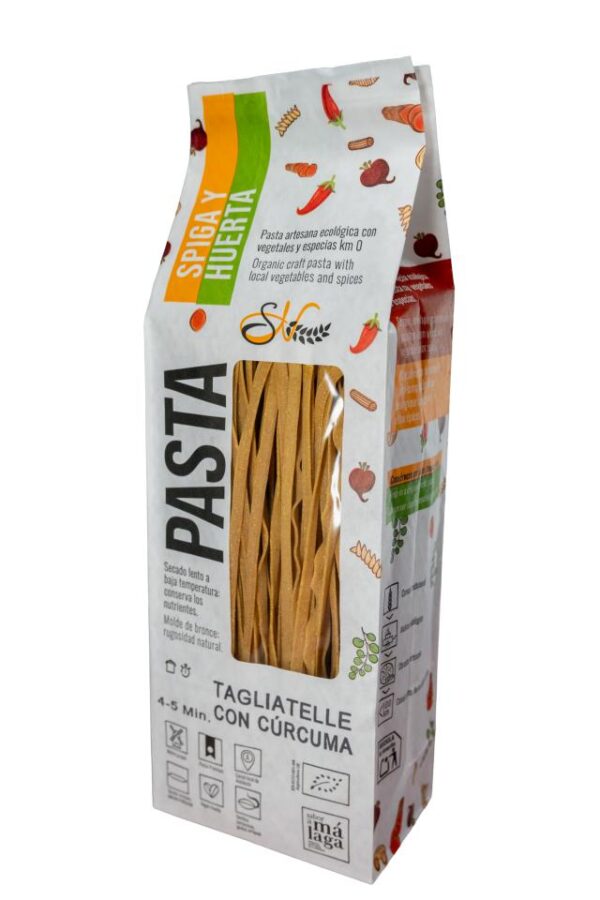 Tagliatelle Cúrcuma Km0 Eco paquete 400 g